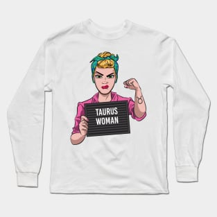 Taurus Woman Long Sleeve T-Shirt